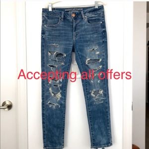 American Eagle Ripped Jeans